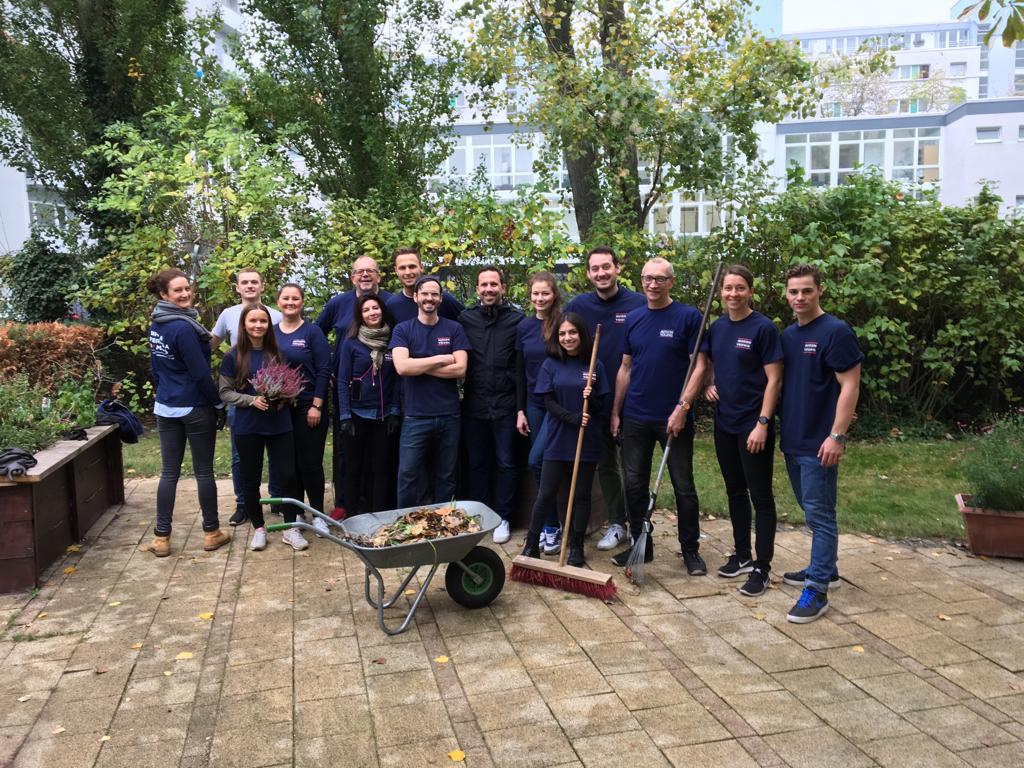 Sechster „Day of Giving“ von Avison Young: Tausende Mitarbeiter
weltweit und in Deutschland im Einsatz für den guten Zweck